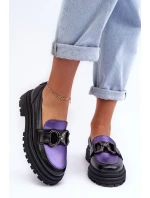 Dámské Kožené na Plochém Podpatku model 21634881 - Laura Messi