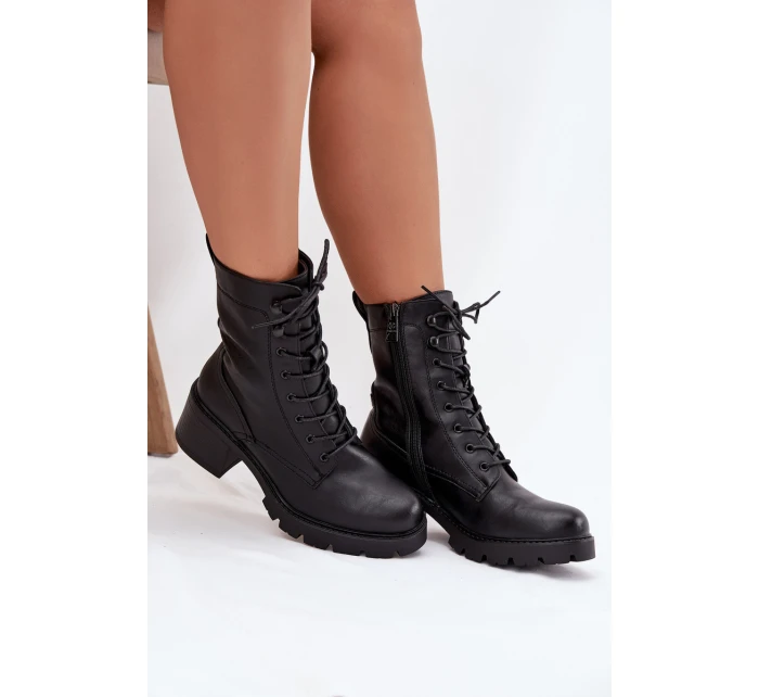 Dámské workery na černé model 21708027 - VINCEZA Dámské workery na černé model 21708027 - VINCEZA