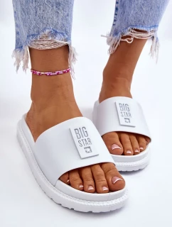 Dámské pantofle Big Star model 19994117 Bílé - Big Star Shoes