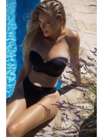 Dámská podprsenka bardotka BC-1167 Černá - Kinga Dámská podprsenka bardotka BC-1167 Černá - Kinga