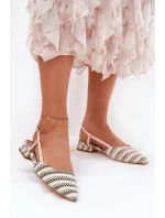 Dámské Baletky  béžové - Marquiiz