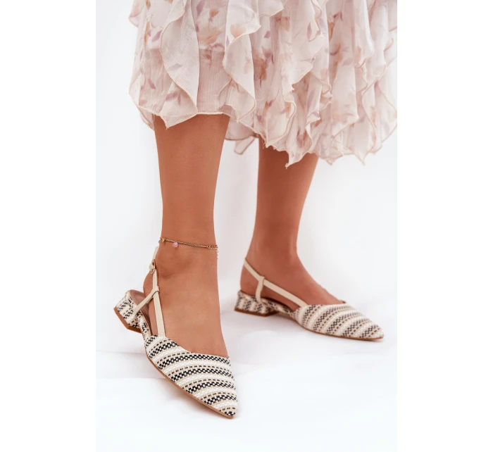 Dámské Baletky  béžové - Marquiiz