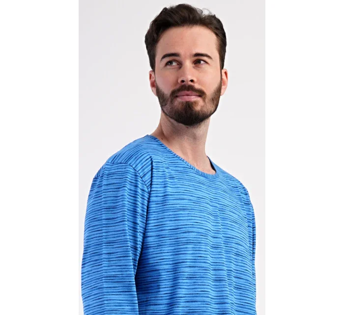 Pánská noční košile s dlouhým rukávem Sebastian Pánská noční košile s dlouhým rukávem Sebastian