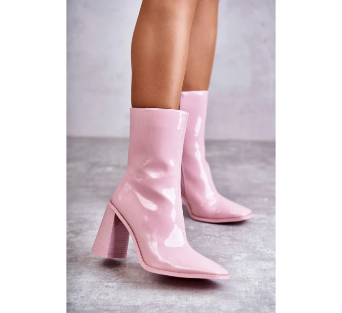 Boty na podpatku  model 173600 Step in style