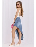 ~Spódnica jeansowa model 228026 Factory Price ~Spódnica jeansowa model 228026 Factory Price