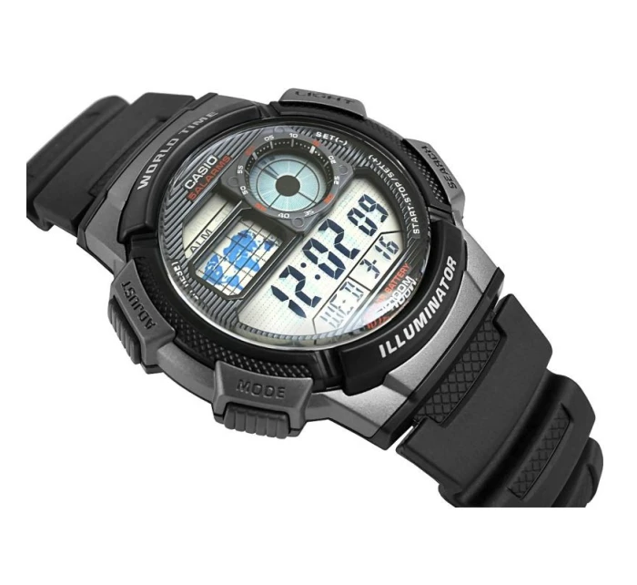 Pánské hodinky CASIO AE-1000W-1BVDF + BOX Pánské hodinky CASIO AE-1000W-1BVDF + BOX