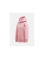 Dětská mikina PEAK PERFORMANCE Jr Original Small Logo Hood, růžová