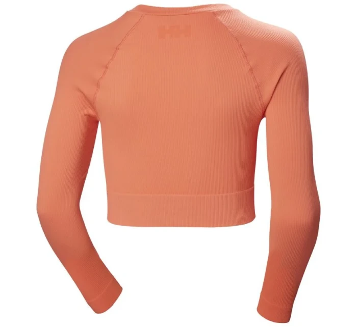 Dámské bezešvé tričko Allure Seamless Crop Top Ls W 53939 284 - Helly Hansen
