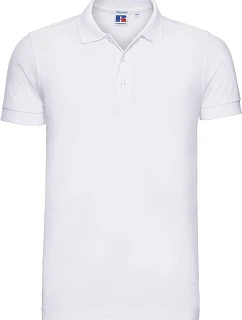 Pánské elastické piqué polo 10. white model 22473866 - Russell Athletic