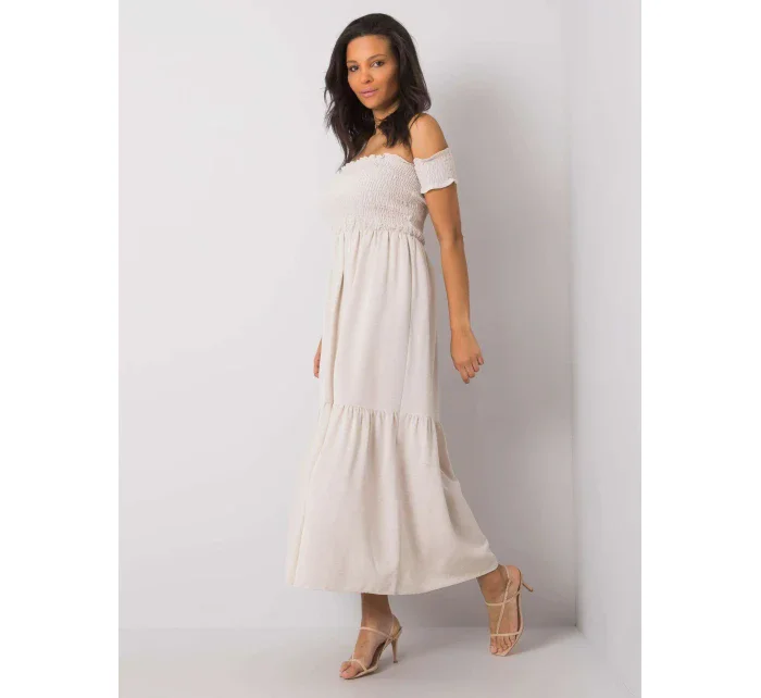 Šaty 346 SK 009.51 světle béžová