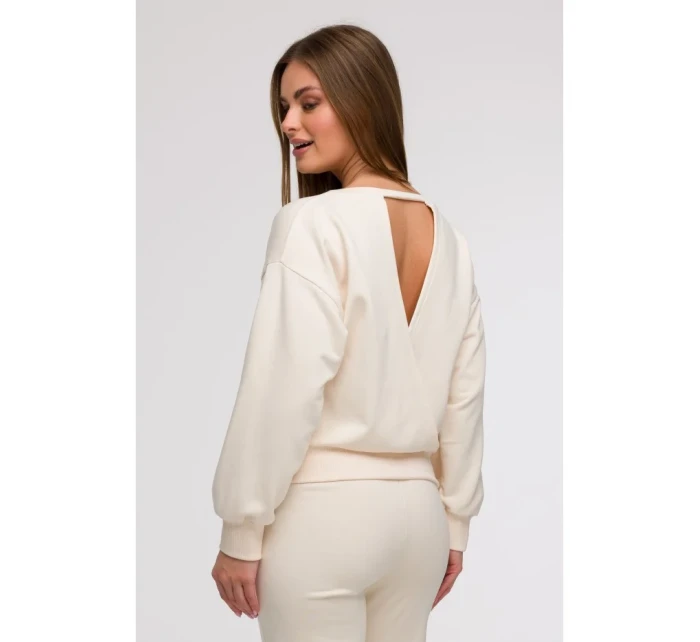 Mikina s otevřenými zády model 21047196 - BeWear