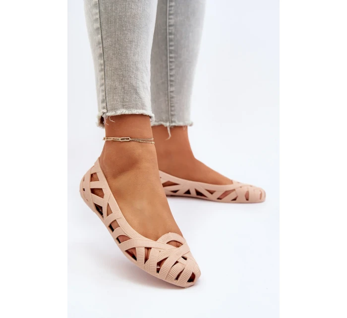 Dámské nahé boty Salam Gumové baleríny Dámské nahé boty Salam Gumové baleríny