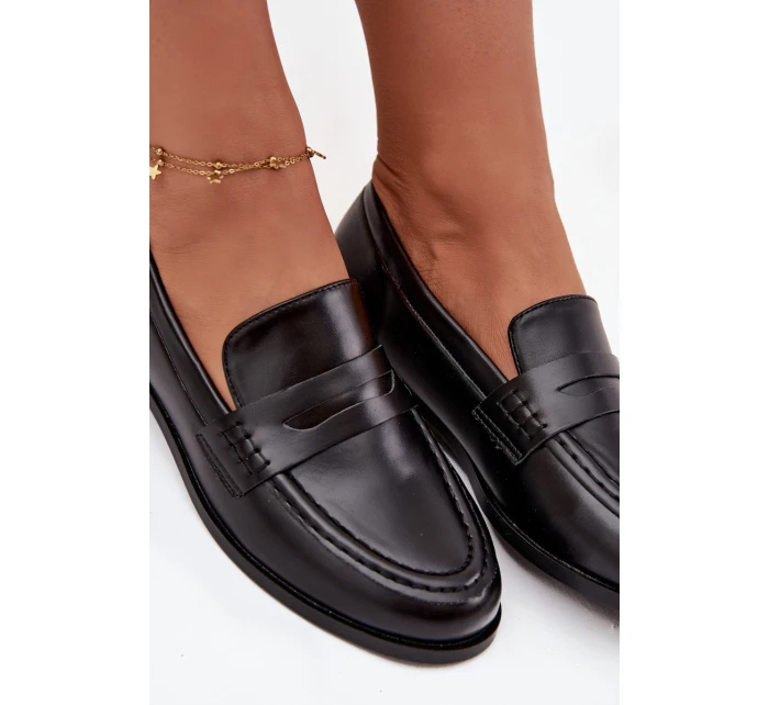 Dámské mokasíny Bessina – černé Dámské mokasíny Bessina – černé