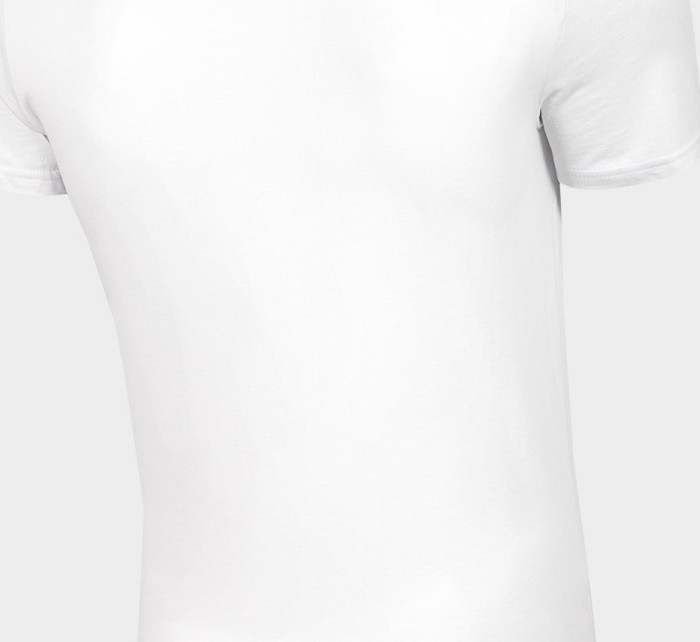 Pánské bavlněné tričko 4F TSM300 Bílé