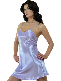 Saténová košilka Karen modrá - DKaren