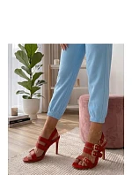 Sandály na podpatku  model 227276 Solea