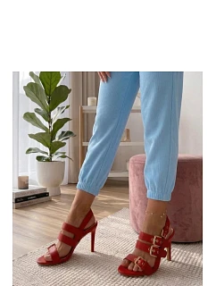 Sandály na podpatku  model 227276 Solea