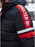Pánská prošívaná zimní bunda tmavě modrá FashionStreet TX4566