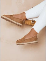 Dámské espadrilky JUDANA camel FashionStreet ZY0639