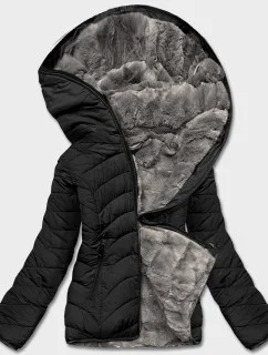 KRÓTKA DWUSTRONNA KURTKA DAMSKA ZIMOWA model 21245196 - LHD