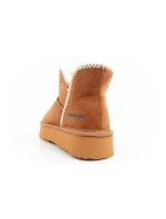 Wrangler Elsa zimní kotníkové boty zateplené pohodlné módní hnědé Wrangler Elsa zimní kotníkové boty zateplené pohodlné módní hnědé