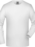 Daiber JN 56 Elastické tričko s dlouhým rukávem 02.0056 white