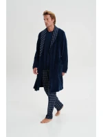 Vamp - Dlouhý jednobarevný župan 19606 - Vamp