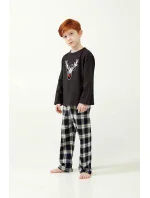 Vamp - Dětské sváteční flanelové pyžamo 21705 - Vamp Vamp - Dětské sváteční flanelové pyžamo 21705 - Vamp