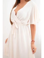 Šaty s překládaným výstřihem fango