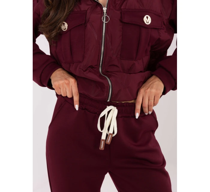 Komplet IT KMPL model 21749930 bordowy - FPrice Komplet IT KMPL model 21749930 bordowy - FPrice