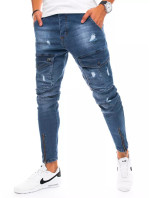Pánské nákladní džíny modré Dstreet UX3293