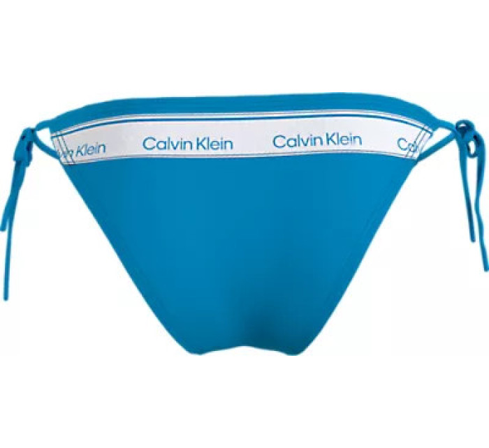 Dámské plavky Spodní díl STRING SIDE TIE KW0KW02431CGY - Calvin Klein