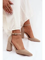 Lodičky na sloupku model 227161 Step in style