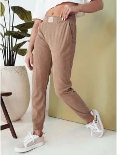 Dámské tepláky BRINAT camel FashionStreet UY2049