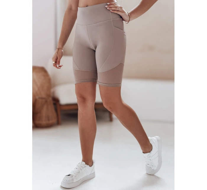 Dámské cyklistické šortky BIKELINE cappuccino FashionStreet SY0421