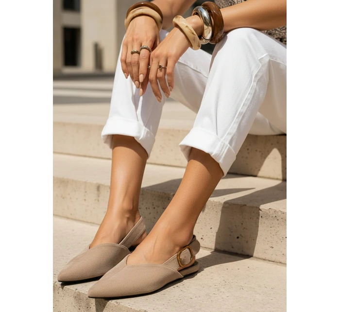 FashionStreet khaki dámské boty ZY1338 FashionStreet khaki dámské boty ZY1338