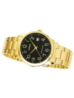 Pánské hodinky CASIO MTP-V002G-1BUDF + BOX Pánské hodinky CASIO MTP-V002G-1BUDF + BOX