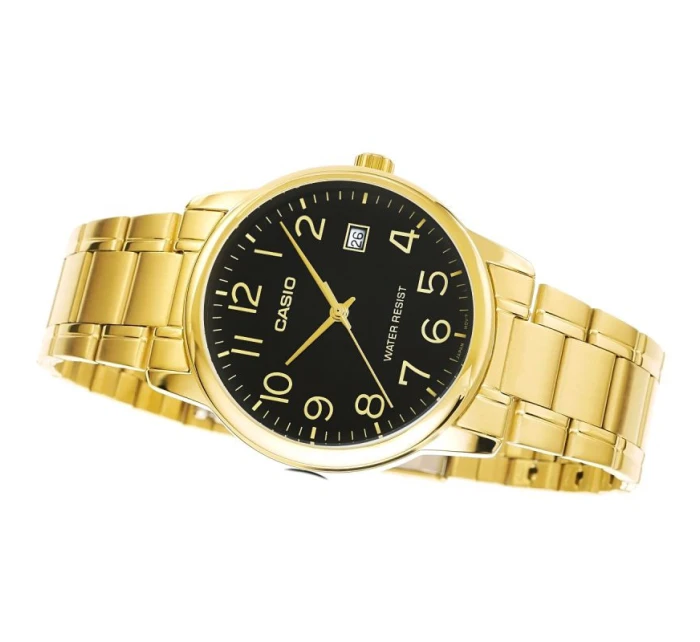 Pánské hodinky CASIO MTP-V002G-1BUDF + BOX Pánské hodinky CASIO MTP-V002G-1BUDF + BOX