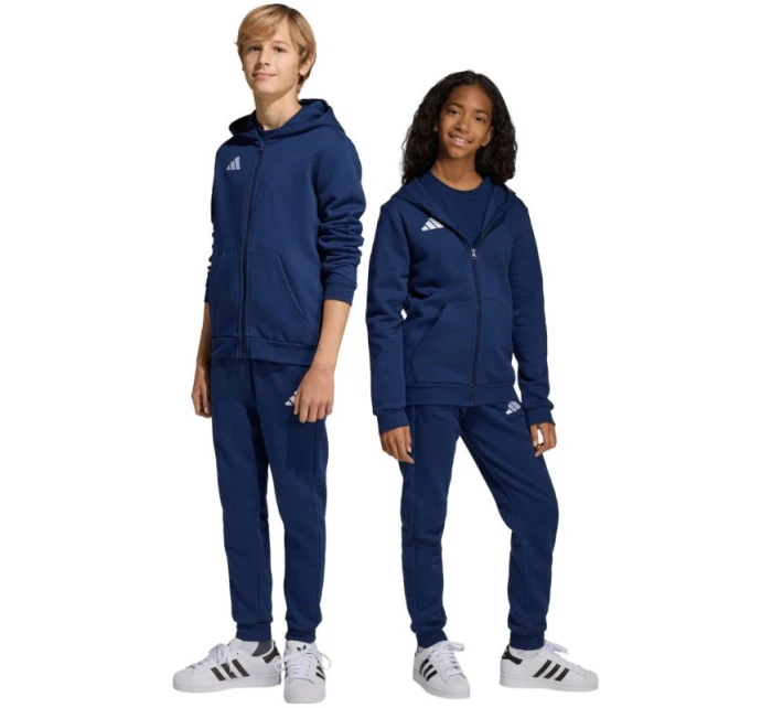 Dětské kalhoty adidas Entrada 26 Sweat navy blue JZ9135