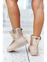 Dámské Sněhule Big Star model 21562603 Béžové - Big Star Shoes