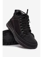 Pánské turistické boty s vyhříváním Černé Wivelle Pánské turistické boty s vyhříváním Černé Wivelle