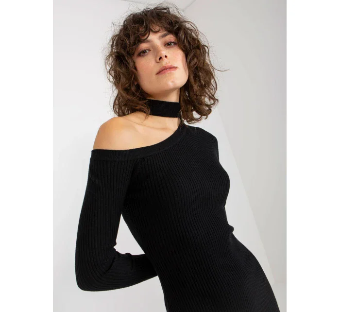 Dámské šaty NM SK NG model 17863095 černé - FPrice Dámské šaty NM SK NG model 17863095 černé - FPrice