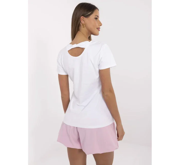 T shirt NM TS model 21049563 biało różowy - FPrice