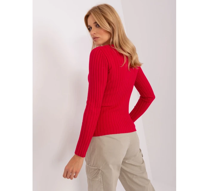 Sweter PM SW model 18900740 czerwony - FPrice Sweter PM SW model 18900740 czerwony - FPrice