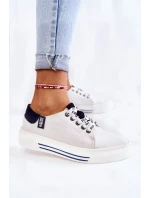 Dámské tenisky Memory Foam System Big Star KK276002 Bíle Dámské tenisky Memory Foam System Big Star KK276002 Bíle