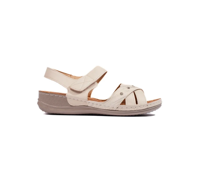 Designové sandály hnědé dámské platforma Designové sandály hnědé dámské platforma