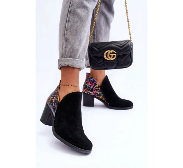 Boty na podpatku  model 183998 Step in style