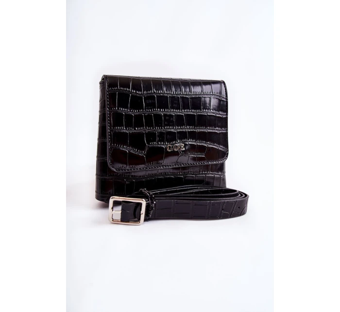 Kožená taška Small Bag  Černá model 21592765 - Goe