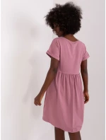 Sukienka RV SK model 18856432 ciemny różowy - FPrice