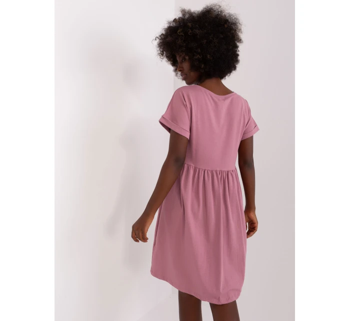 Sukienka RV SK model 18856432 ciemny różowy - FPrice